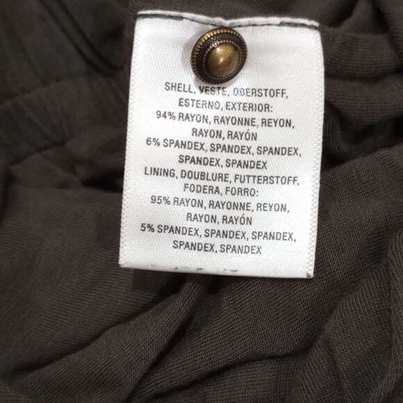 Anthropologie Moulinette Soeurs Alisande Cropped Knit Jumpsuit - Moss - Size M - Picture 11 of 14